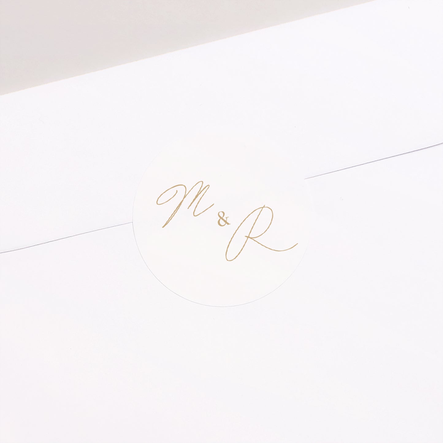 Sticker Mariage Rond Un grand oui photo N° 1