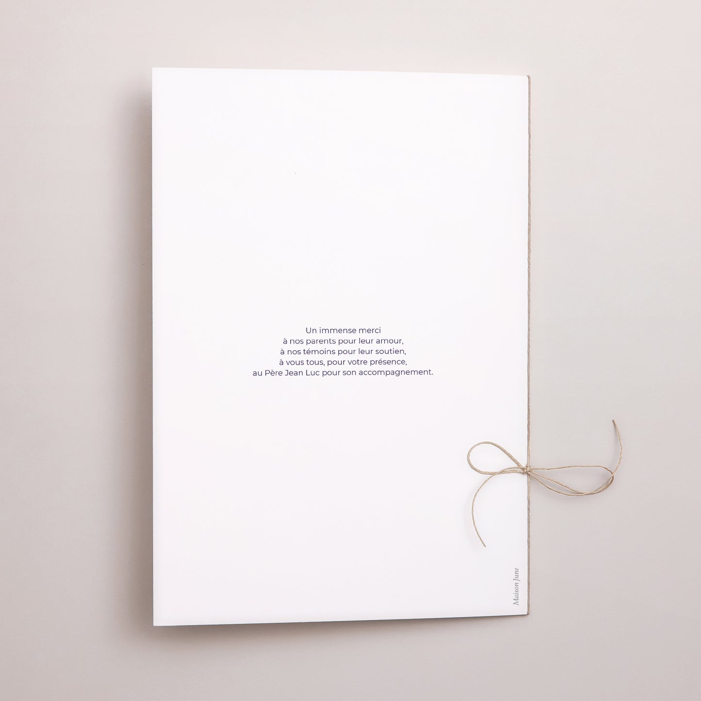 Livret de messe Mariage Double volet Fleurs pop III photo N° 3