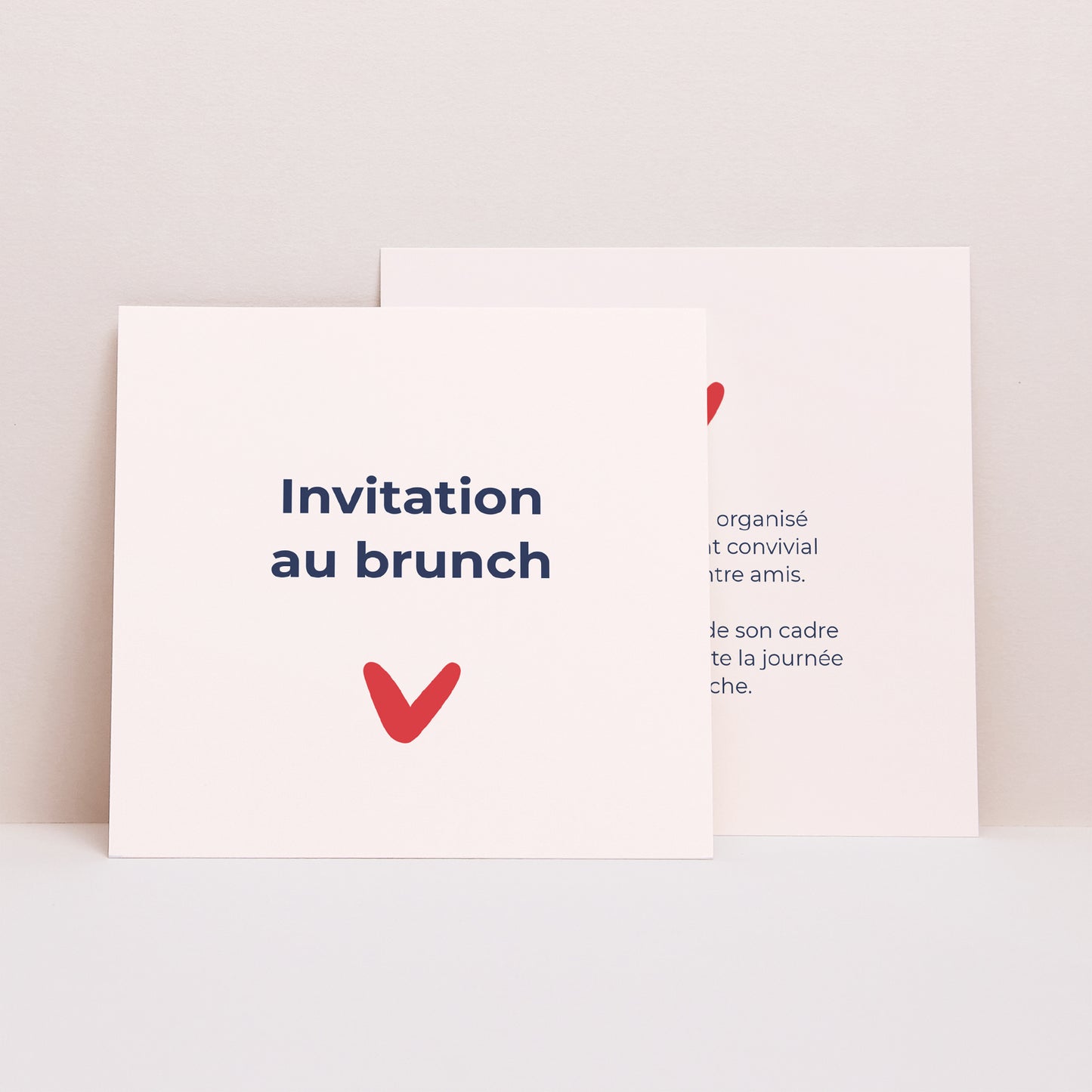 Invitations Mariage Carré Que du Love photo N° 1