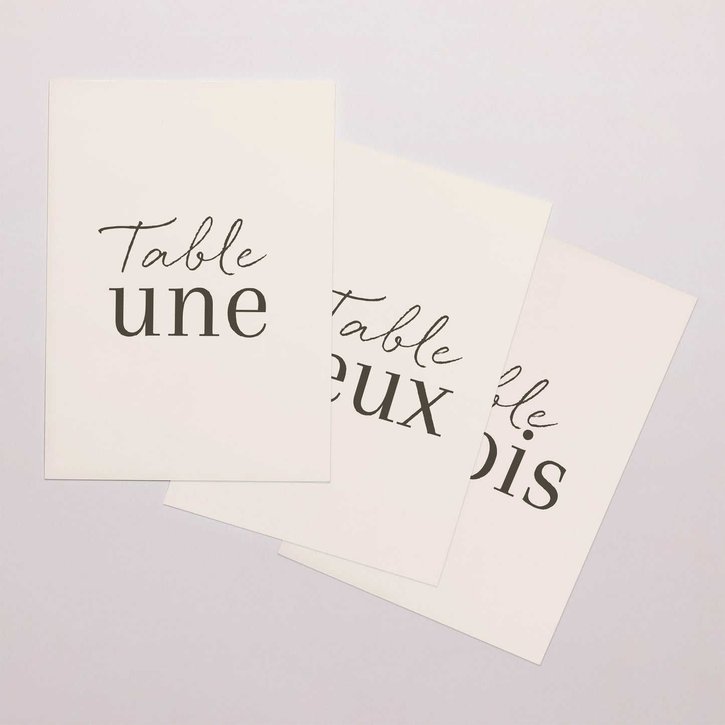 Marque table Mariage Rectangle Couple Bohême photo N° 1