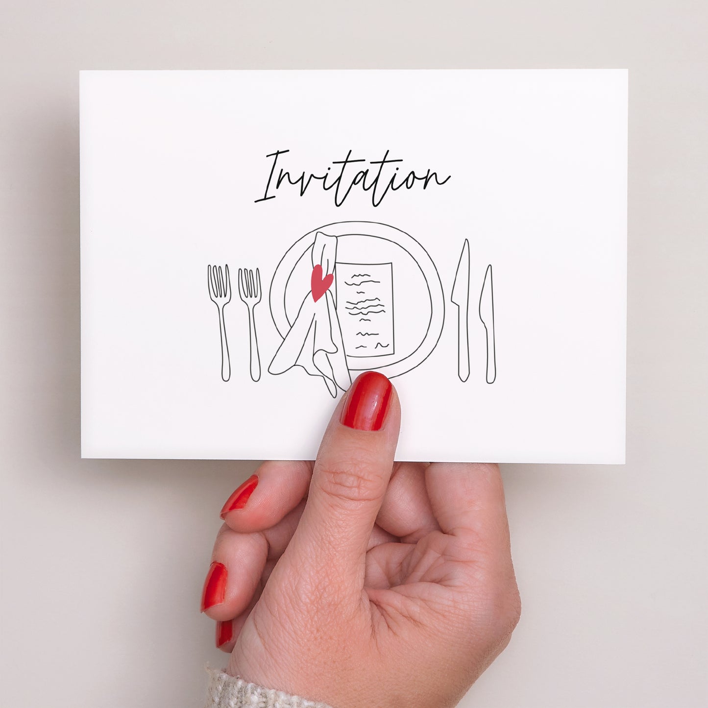 Invitations Mariage Paysage Les heureux mariés photo N° 3