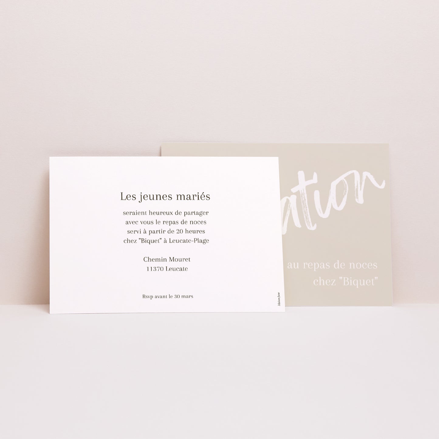 Invitations Mariage Paysage Dis-moi oui photo N° 2