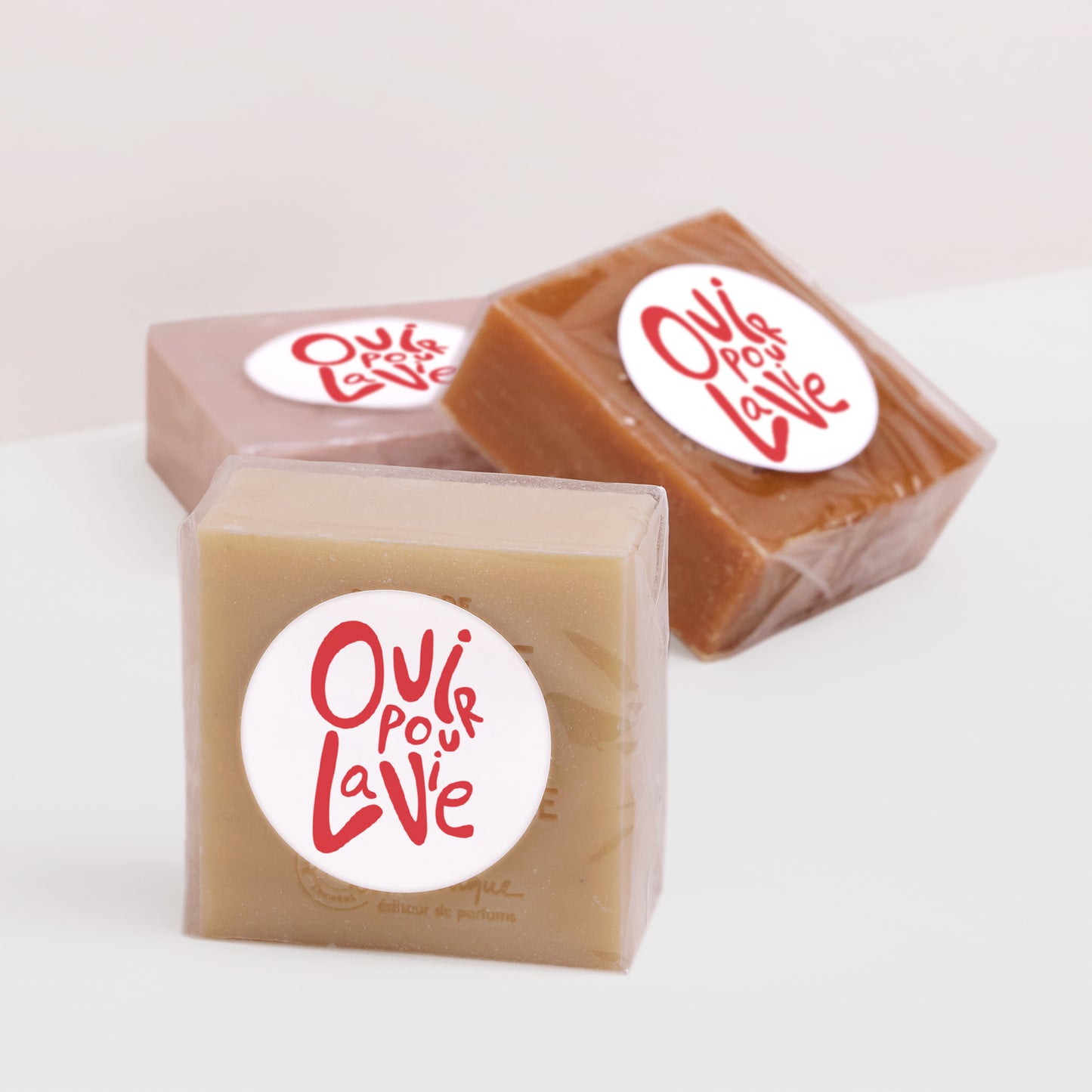 Sticker Mariage Rond Oui pour la vie Cream & Red photo N° 2