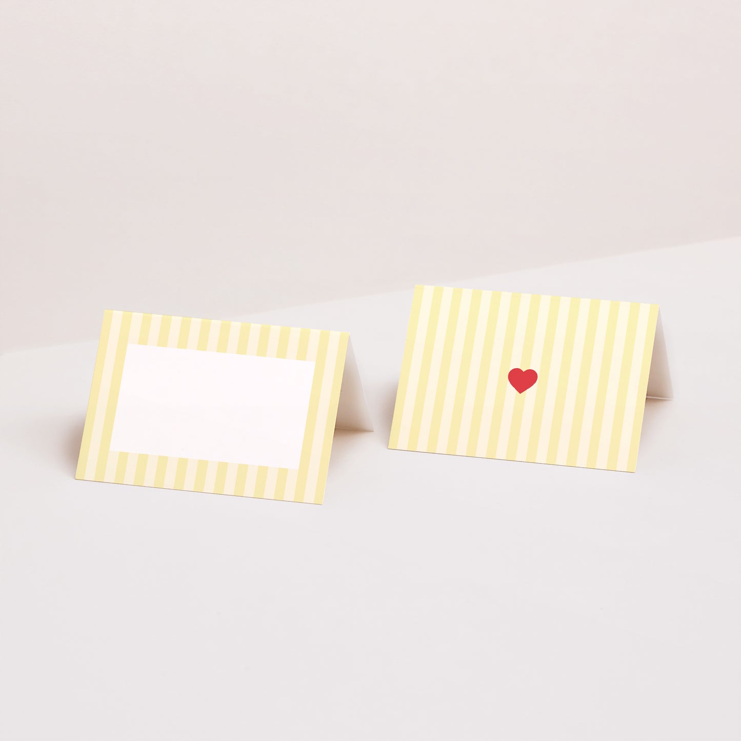 Marque-place Mariage 2 volets Yellow sunshine photo N° 1