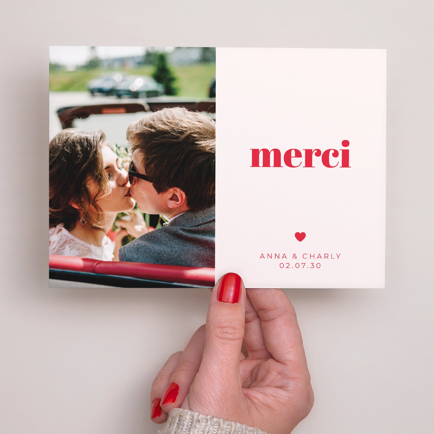 Remerciements Mariage Paysage On se dit oui photo N° 3