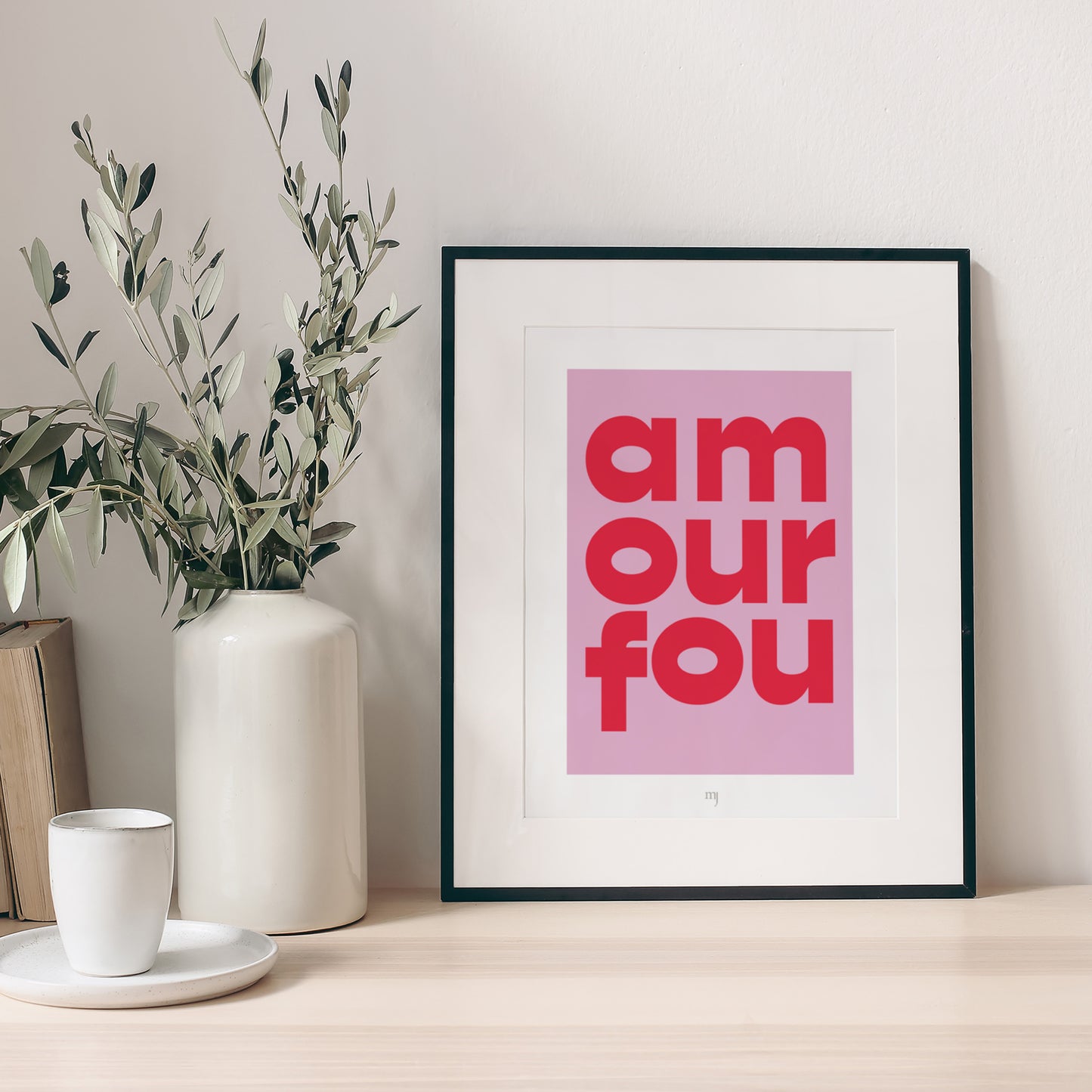 Affiche Objets Portrait Amour fou photo N° 1