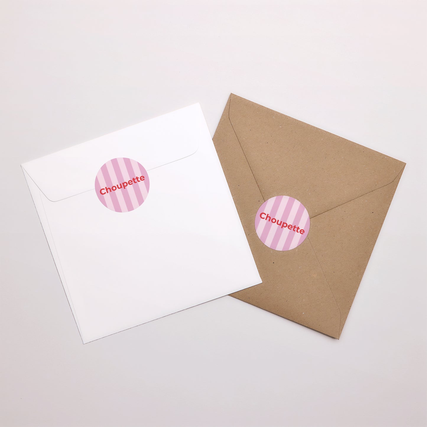 Sticker Naissance Rond Choupette photo N° 3