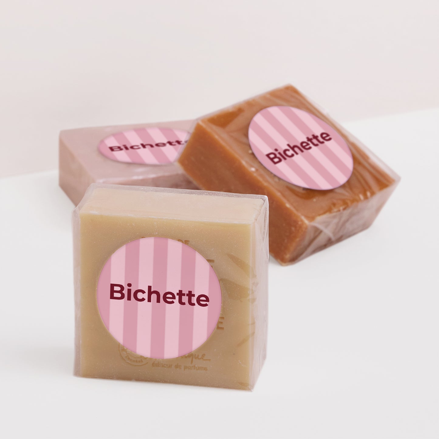Sticker Naissance Rond Bichette or photo N° 2