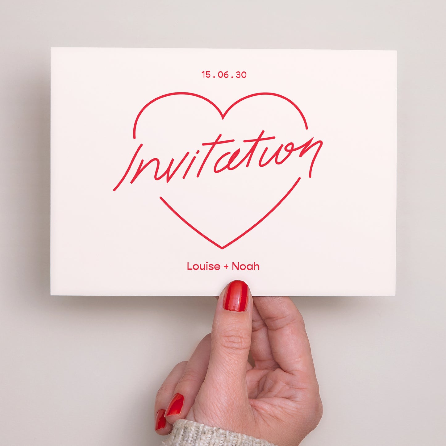 Invitations Mariage Paysage Lovely Day esquisse photo N° 1