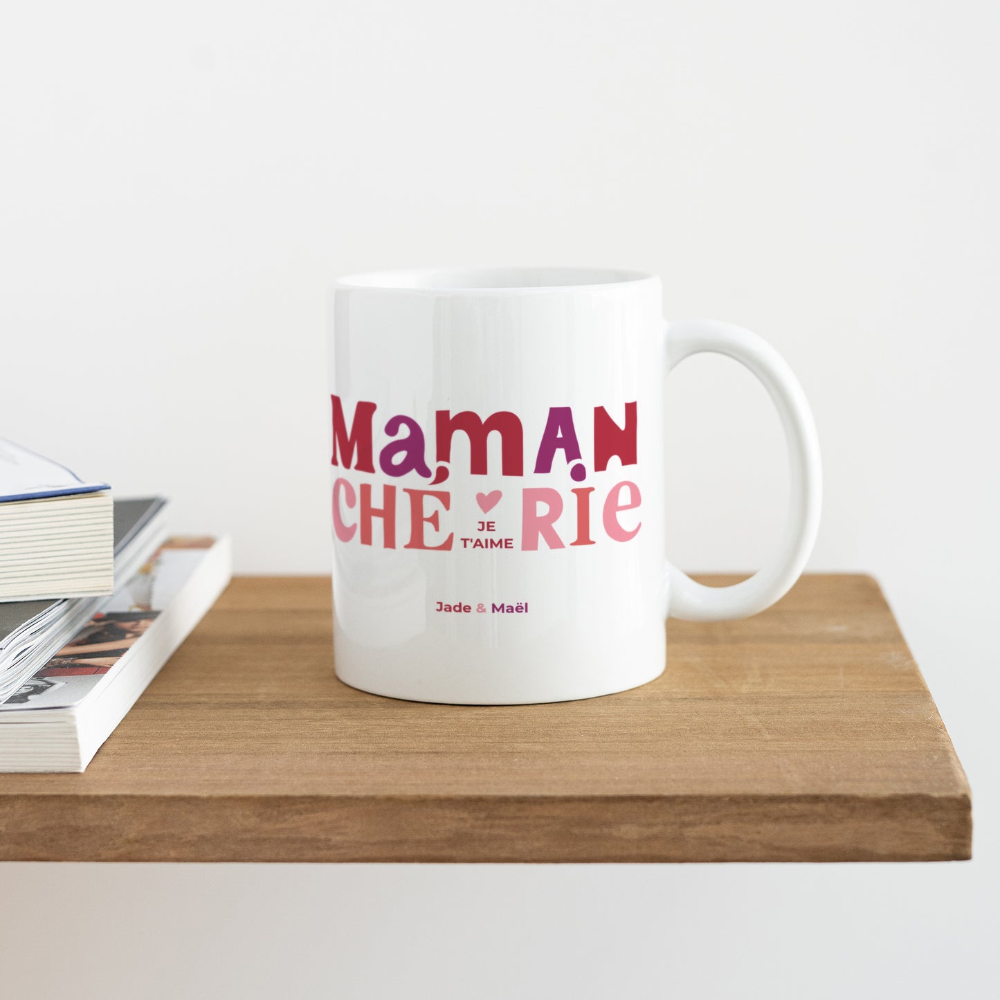 Mug Objets Blanc Maman chérie II photo N° 4