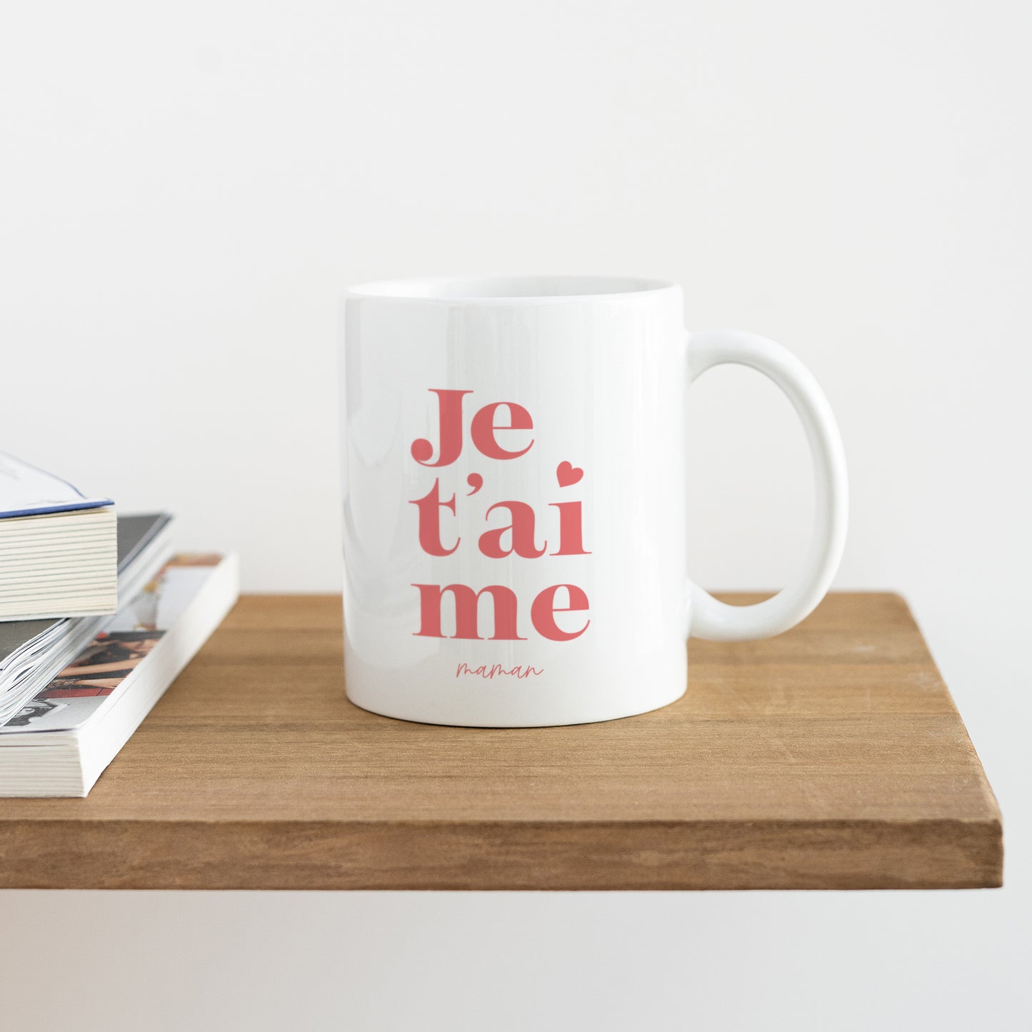 Mug Objets Blanc Je t'aime maman photo N° 4