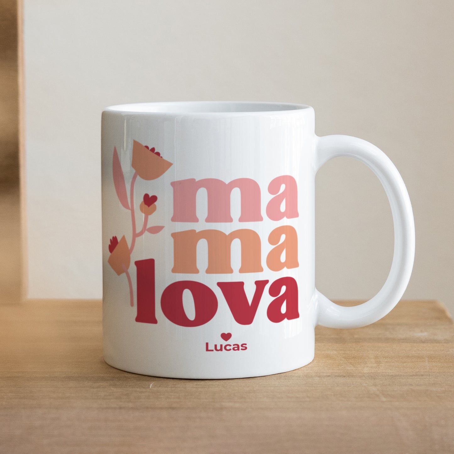 Mug Objets Blanc Mama lova II photo N° 1