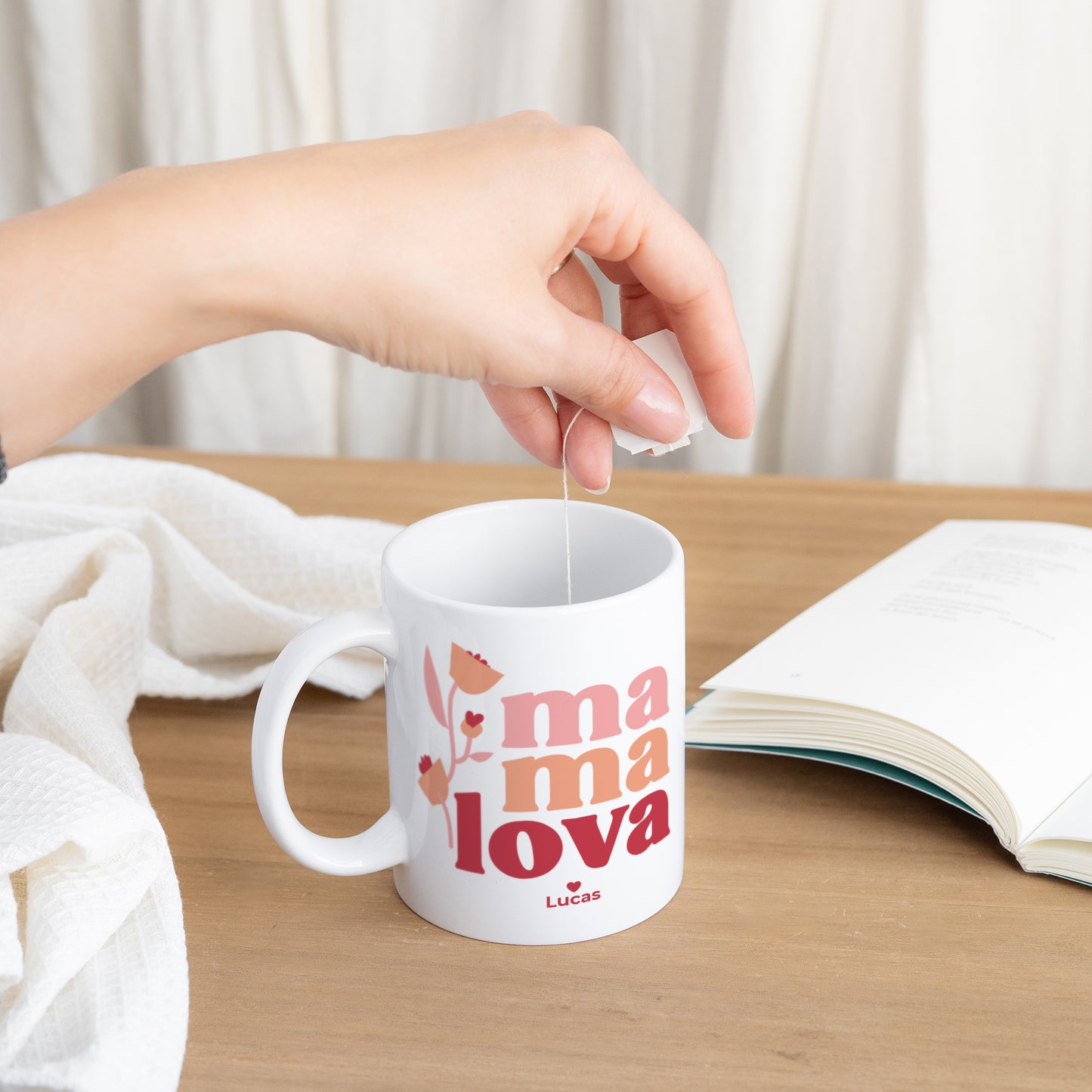 Mug Objets Blanc Mama lova II photo N° 3
