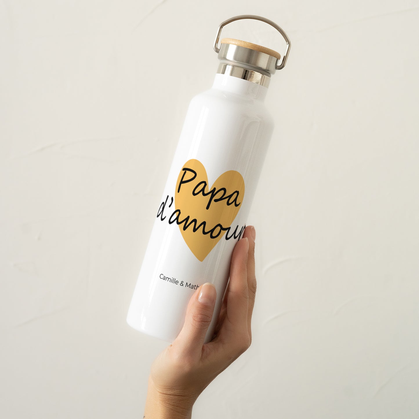 Gourde Objets 75 cl Papa d'amour III photo N° 2