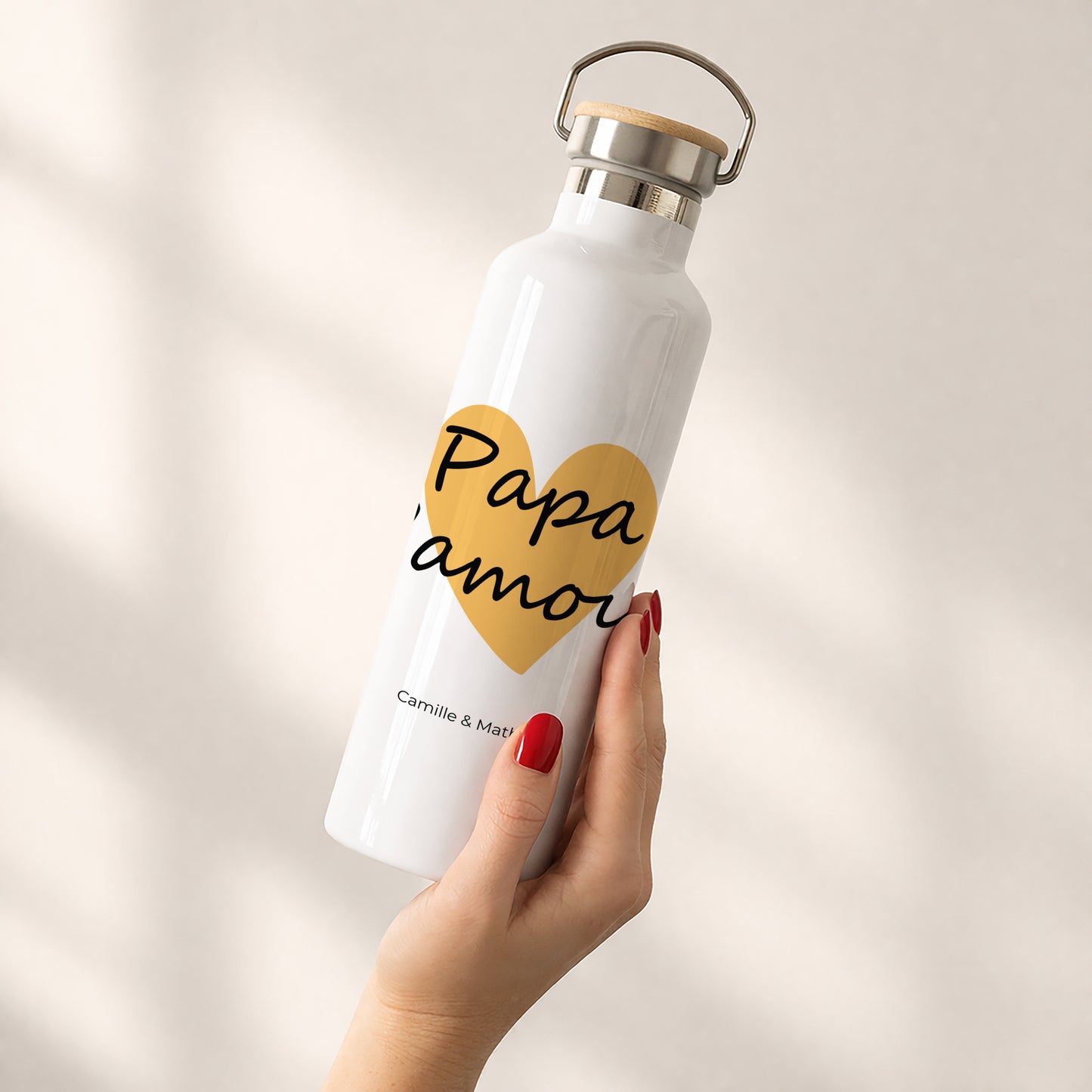 Gourde Objets 75 cl Papa d'amour III photo N° 2