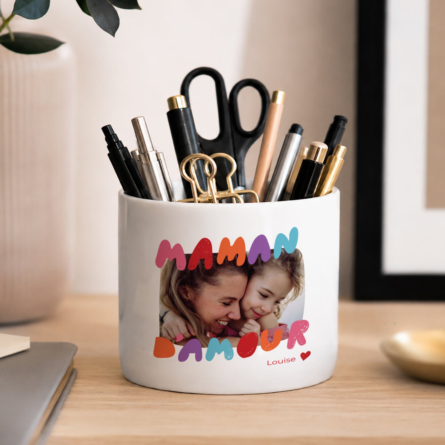 Pot à crayons 48 cl Maman d'amour III photo N° 2