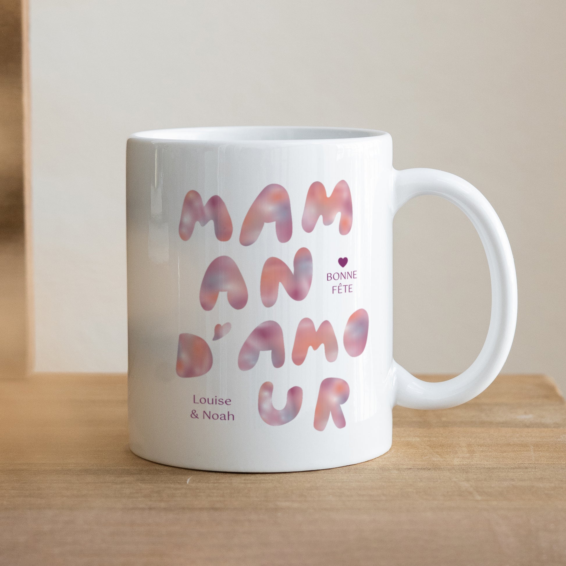 Mug Objets Blanc Maman sunrise photo N° 1