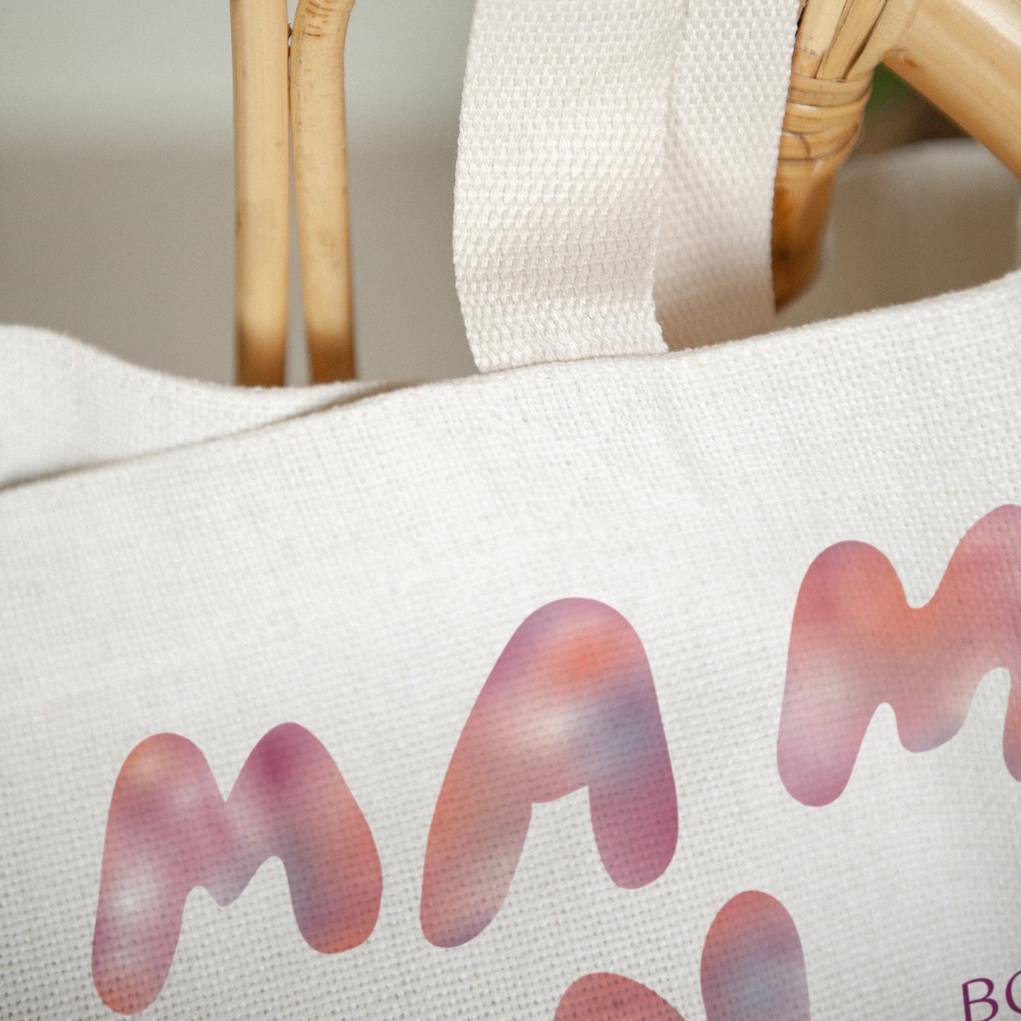 Tote bag Objets Anse en toile Maman sunrise photo N° 3