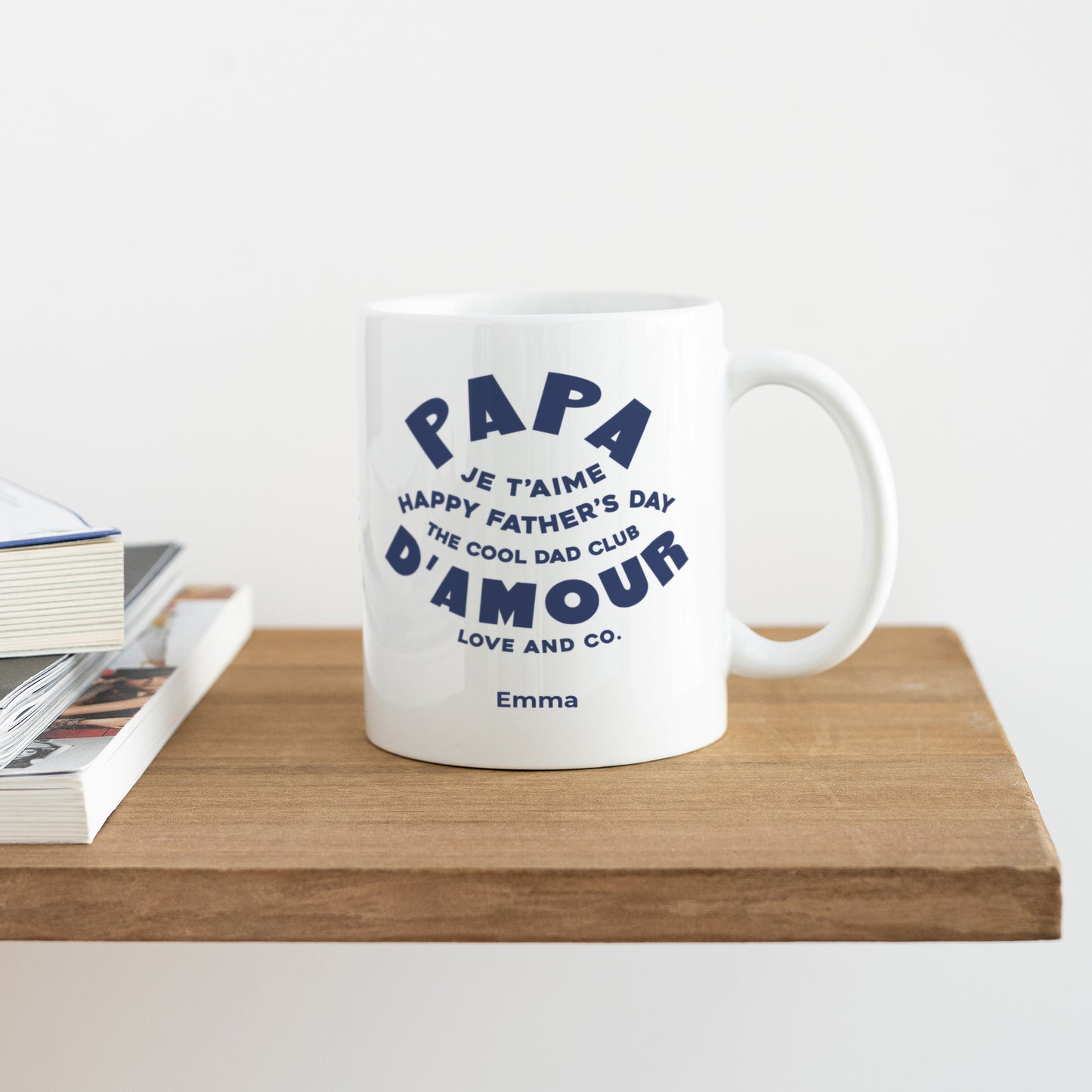 Mug Objets Blanc Héros d'amour photo N° 4