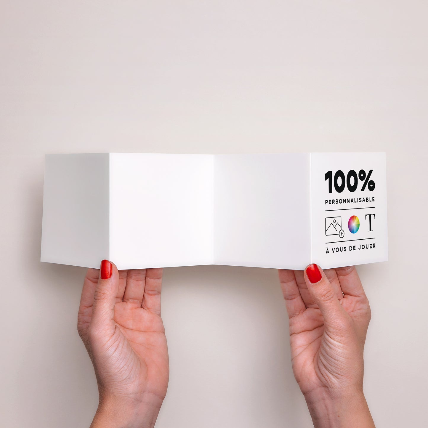 Faire-part Naissance Accordéon Do It Yourself V photo N° 3