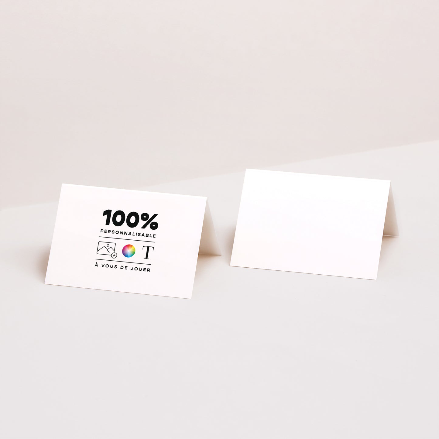 Marque-place Mariage 2 volets Do It Yourself VI photo N° 1
