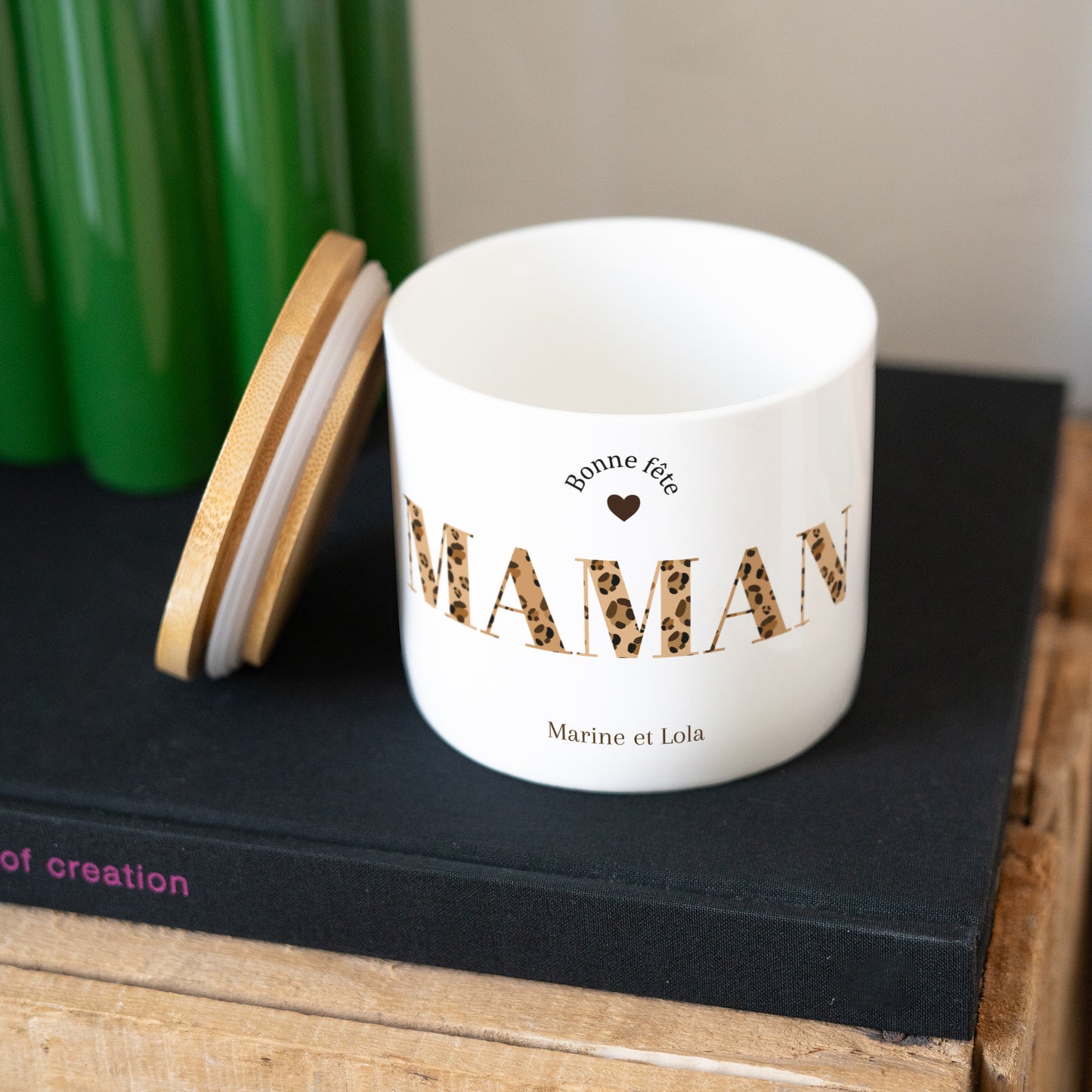 Pot en céramique Objets 48 cl Bonne fête maman photo N° 3