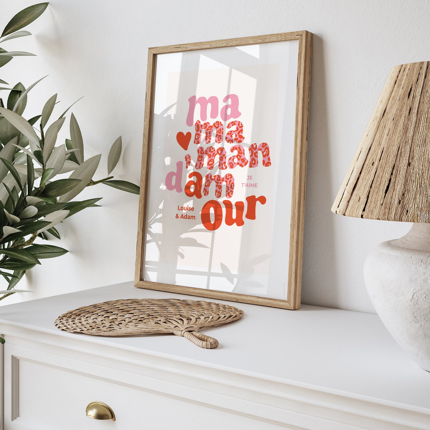 Affiche Objets Portrait Maman Léopard II photo N° 5