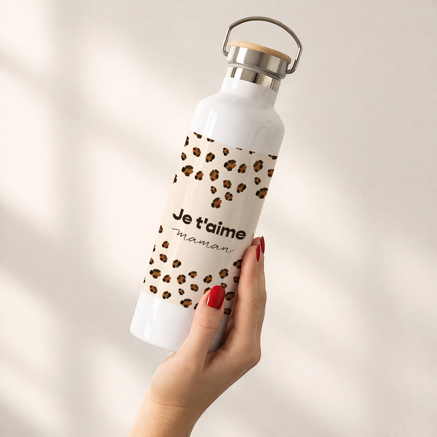Gourde Objets 75 cl Tendance léopard photo N° 2