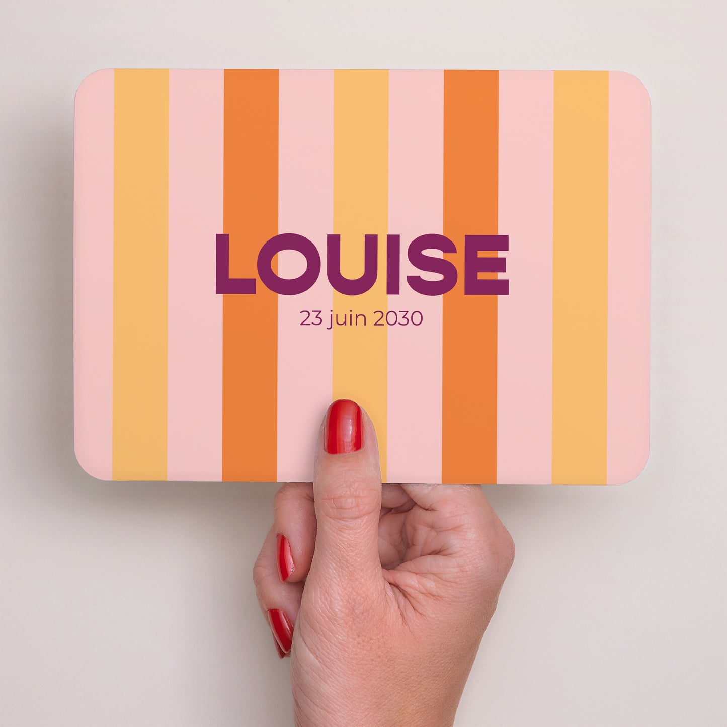 Faire-part Naissance Paysage, bords arrondis Hola guapa photo N° 3