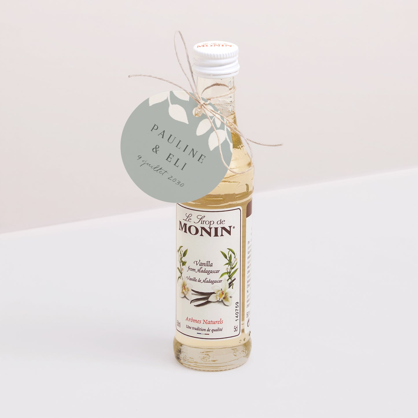 Etiquette perforée Mariage Ronde Douceur romantique photo N° 3