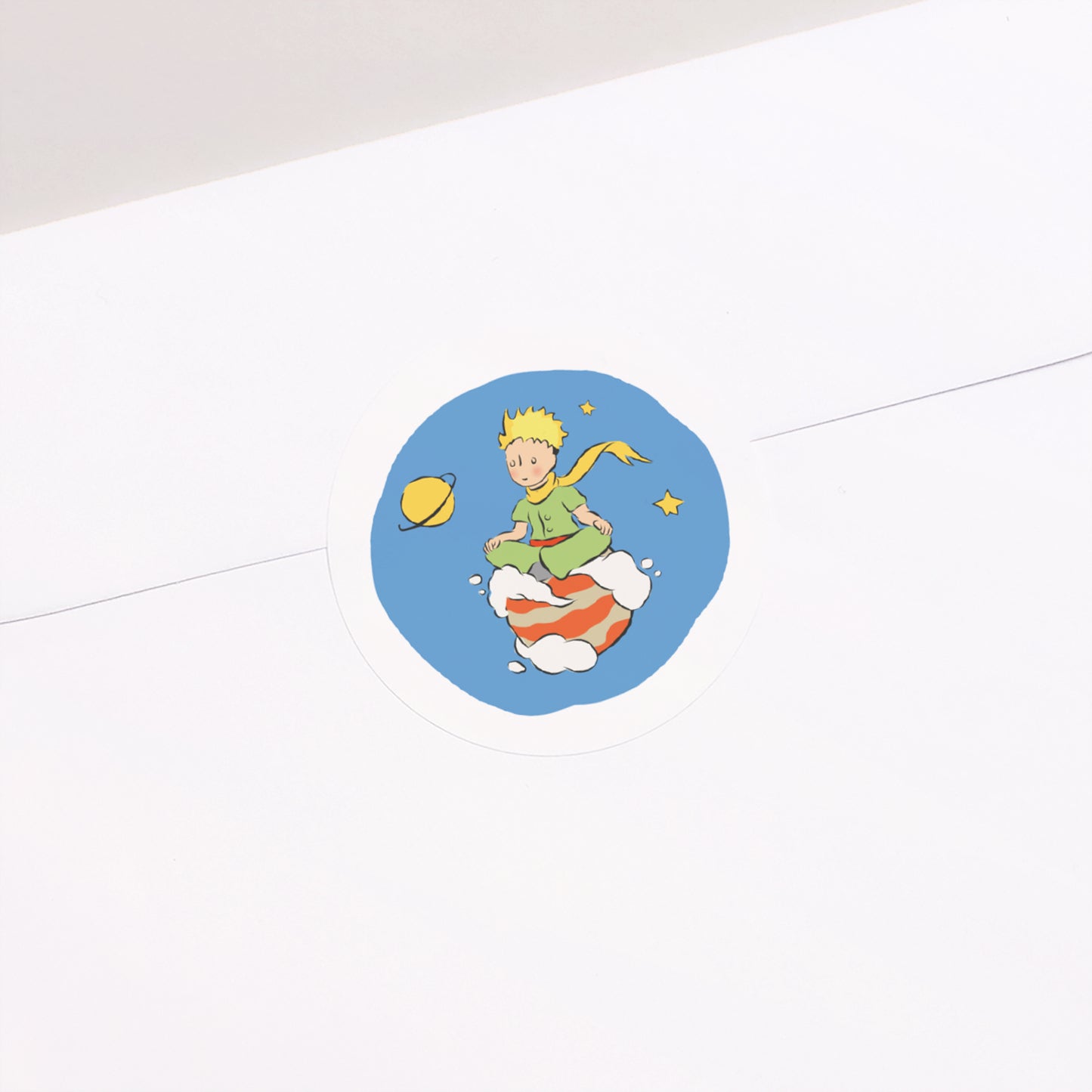 Sticker Naissance Rond Notre Univers photo N° 1