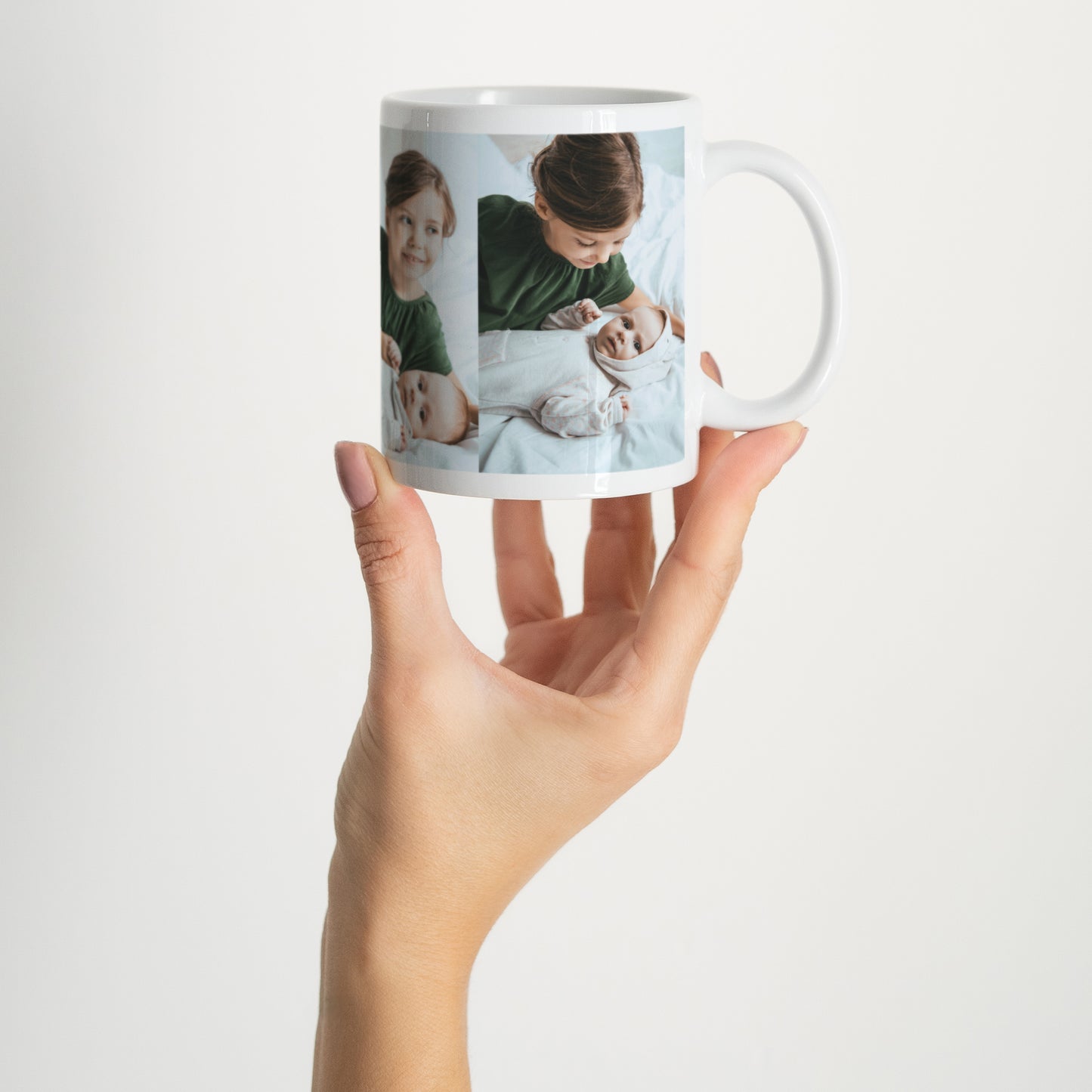 Mug Fin d'année Blanc Merry Christmas II photo N° 2