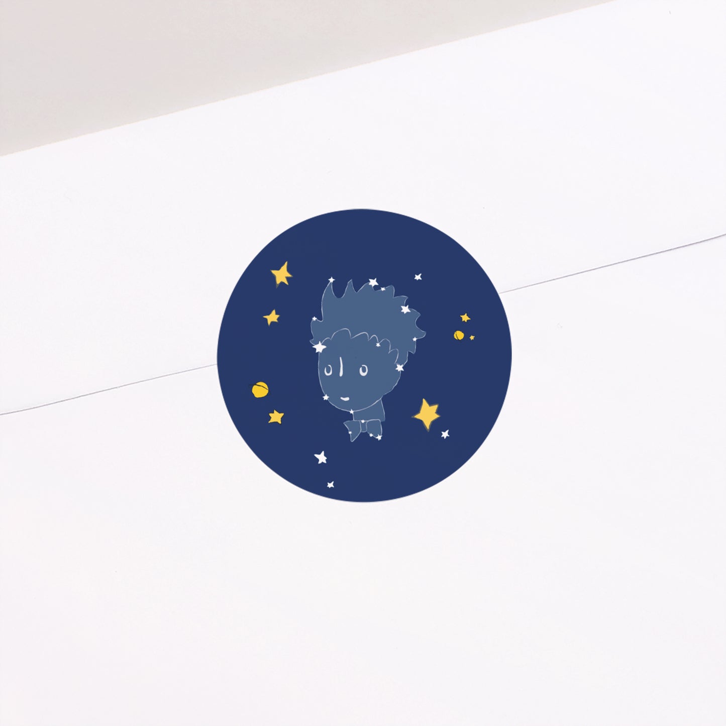 Sticker Naissance Rond Constellation photo N° 1