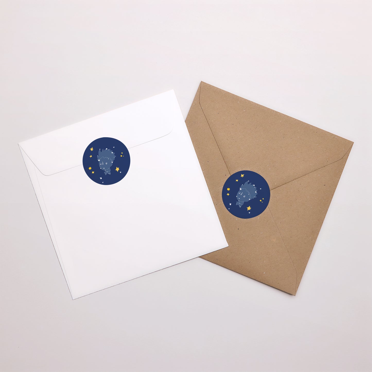 Sticker Naissance Rond Constellation photo N° 3