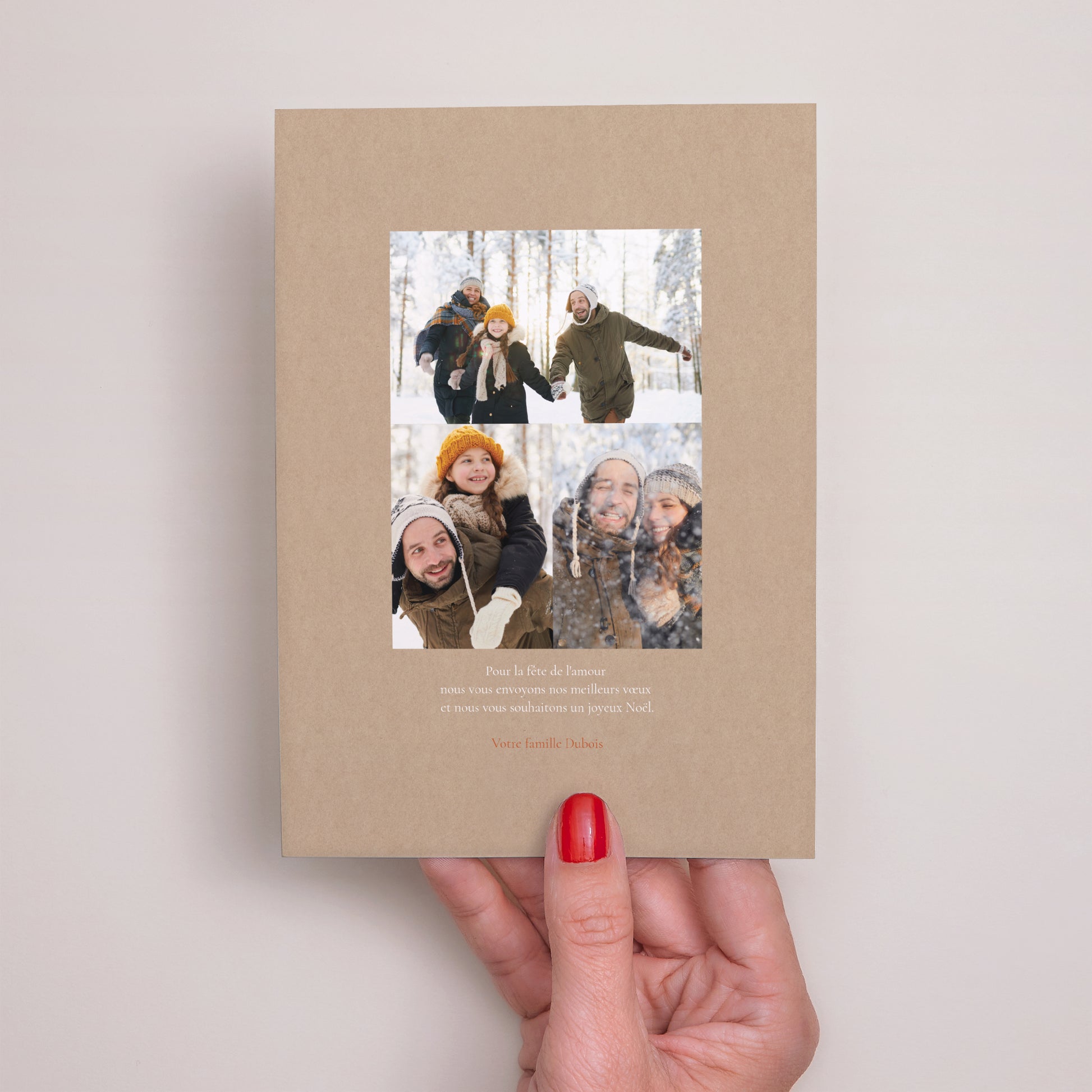 Carte de Noel Fin d'année Portrait Ontario photo N° 2