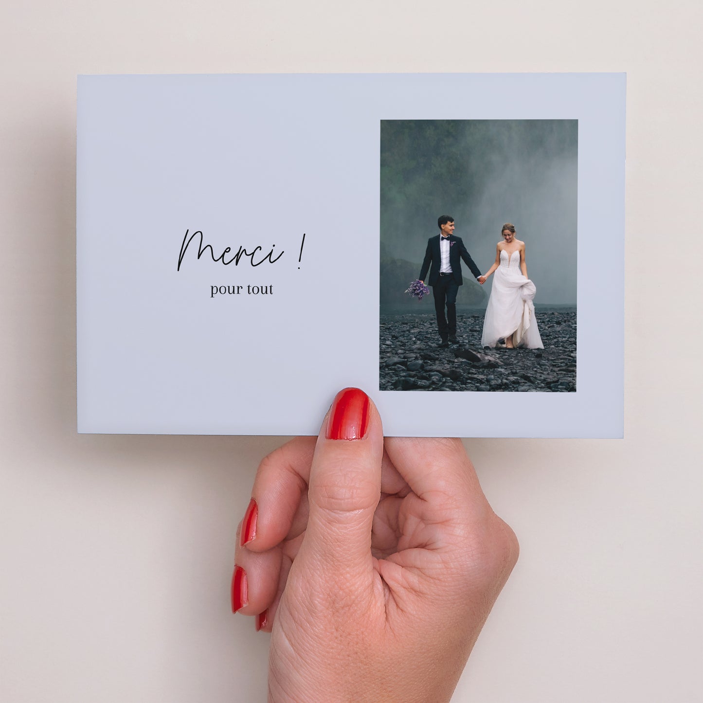 Remerciements Mariage Paysage Merci ! photo N° 3