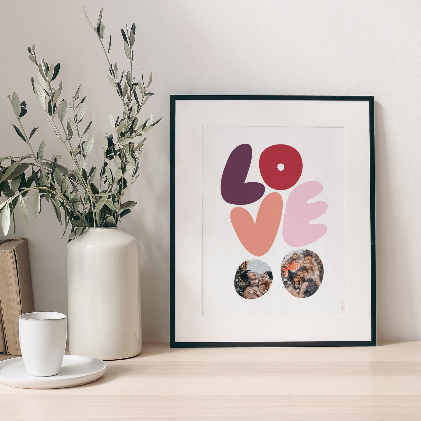 Affiche Objets Portrait LOVE photo N° 1