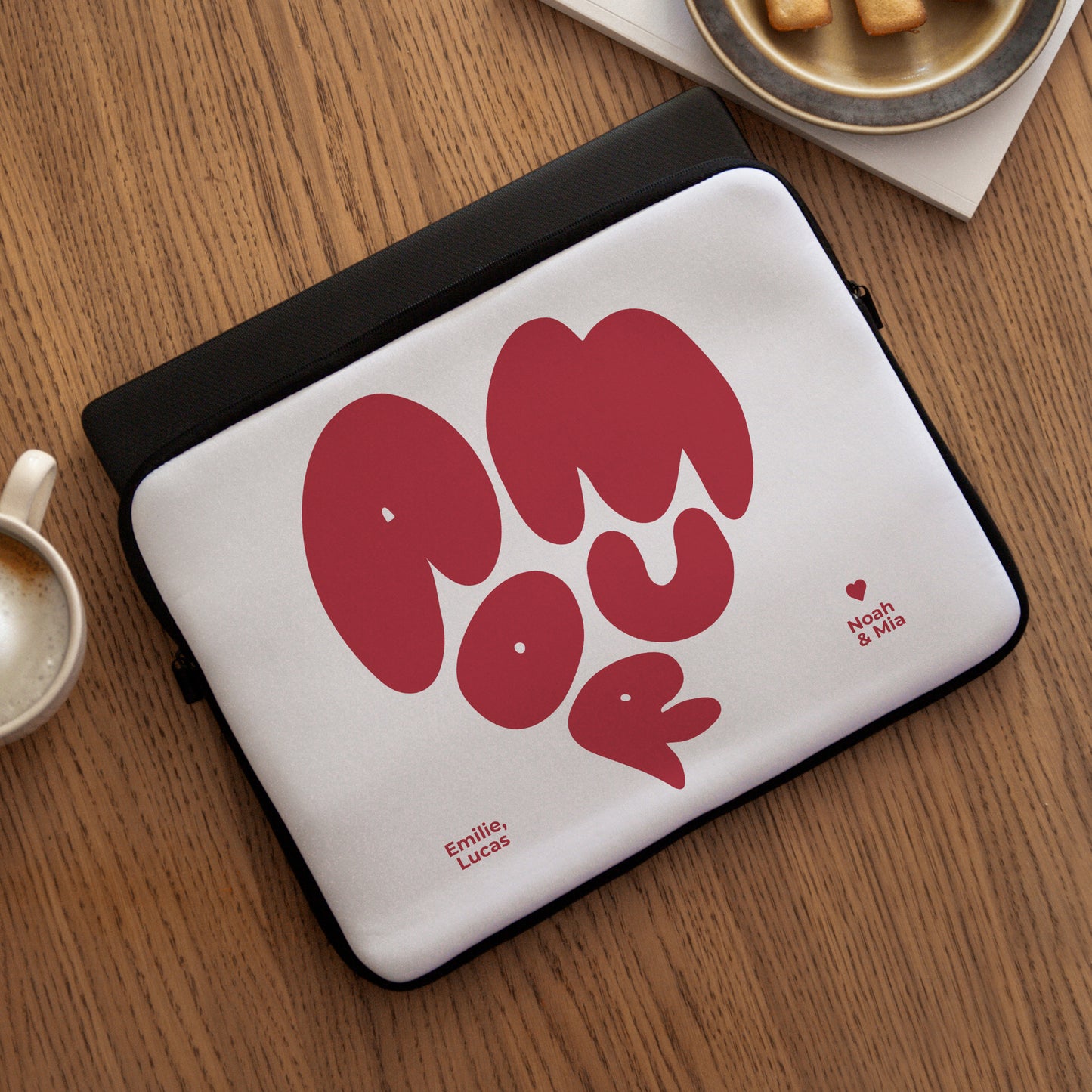 Housse ordinateur 15 pouces Cœur d'amour III photo N° 3