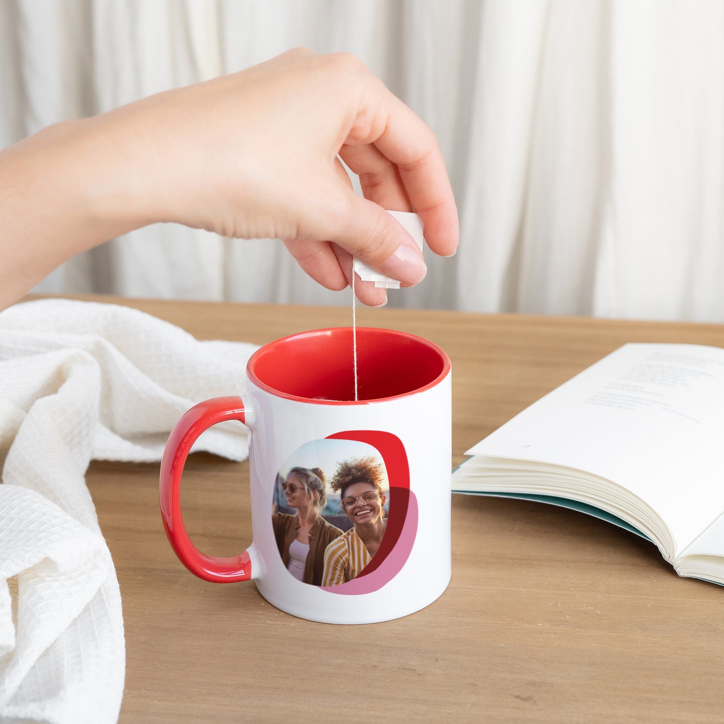 Mug Objets Rouge Together photo N° 3