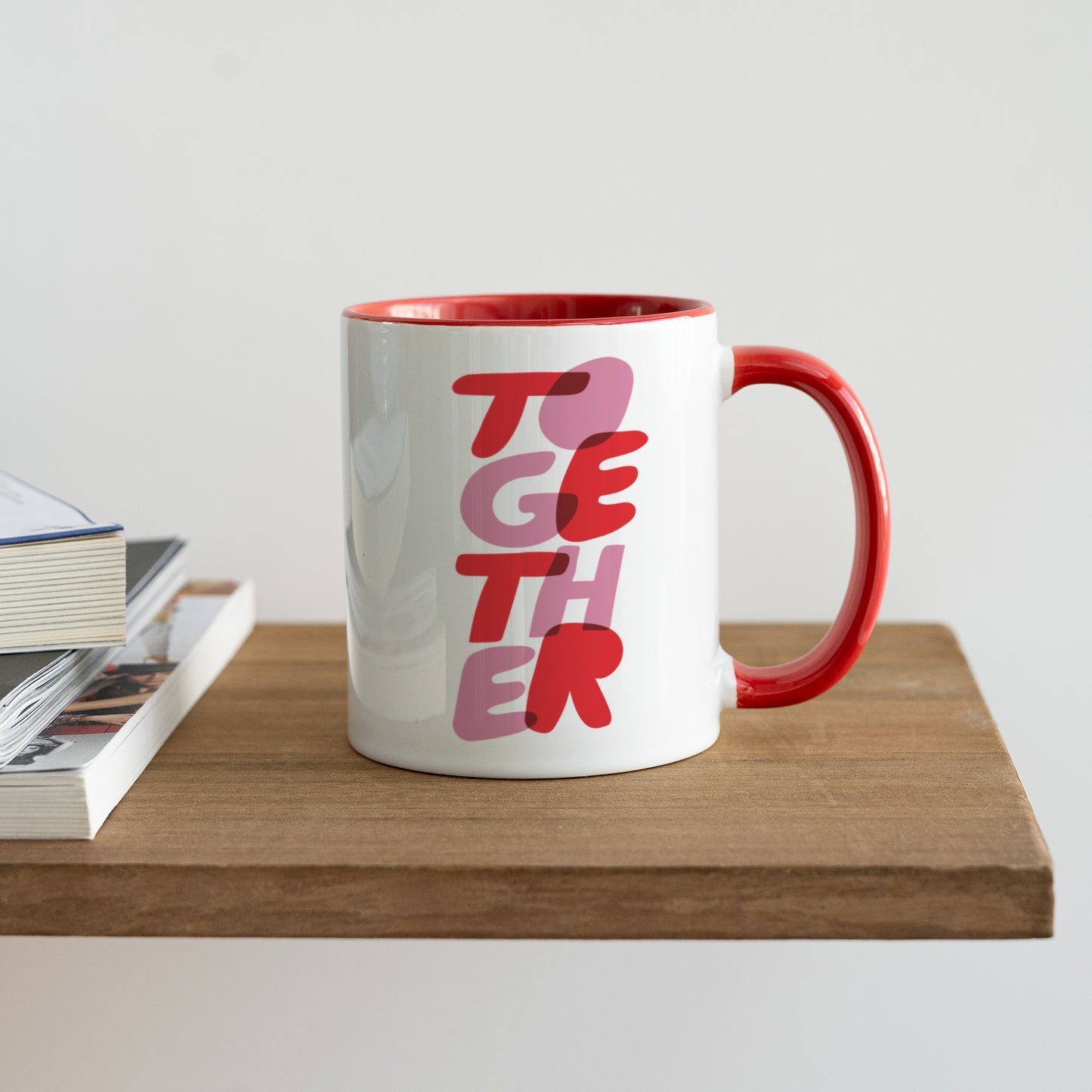 Mug Objets Rouge Together photo N° 4