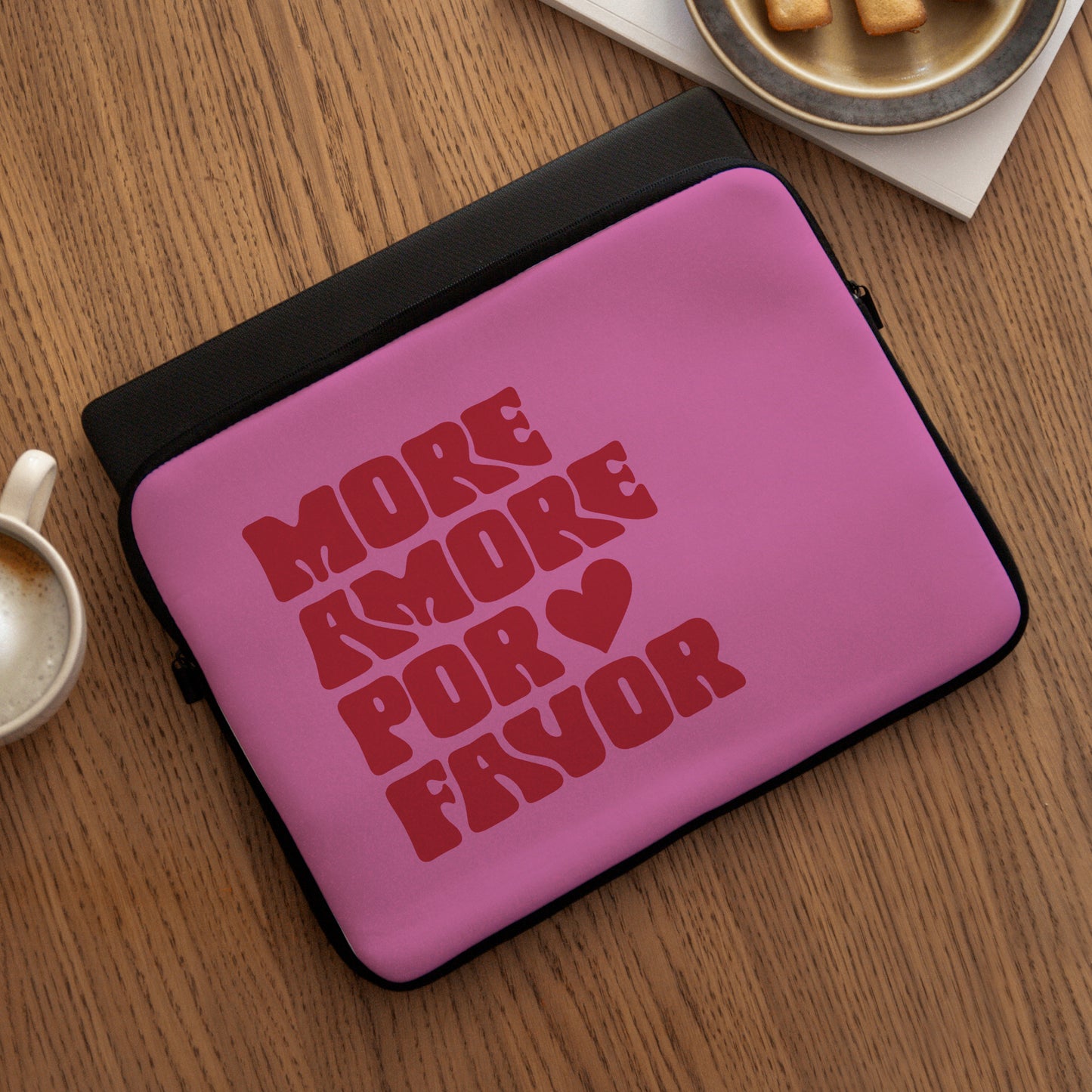 Housse ordinateur 15 pouces More amor por favor photo N° 3