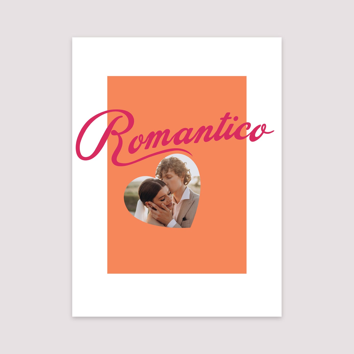 Affiche Portrait 30 x 40 cm Romantico photo N° 2