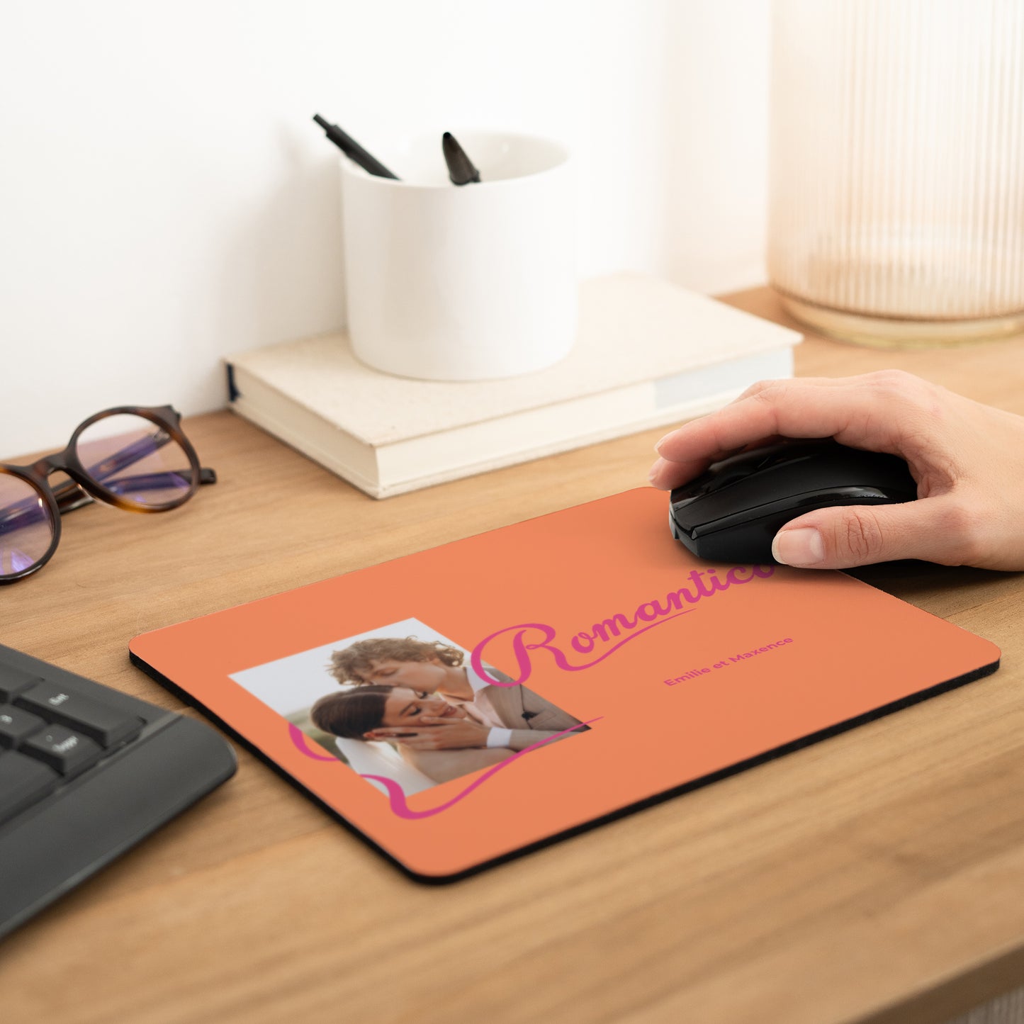 Tapis de souris Objets Rectangle Romantico photo N° 2