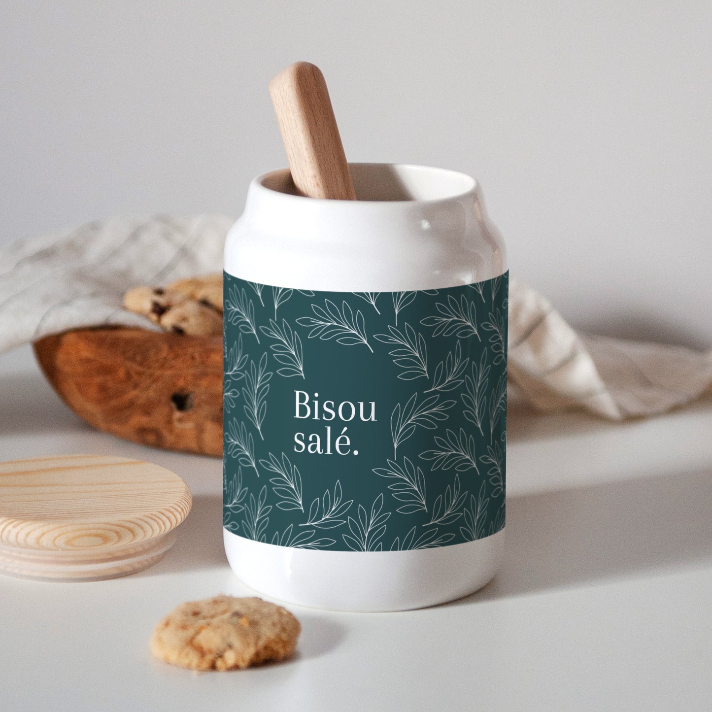 Pot en céramique Objets 65 cl Bisou sucré photo N° 3