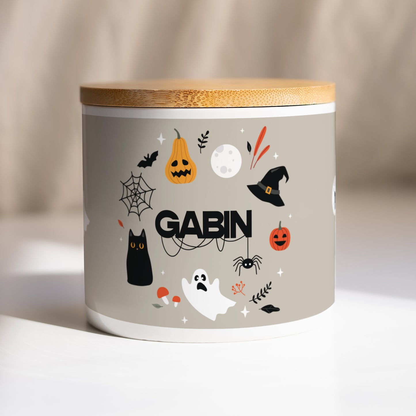 Pot en céramique Objets 48 cl Happy Halloween photo N° 1