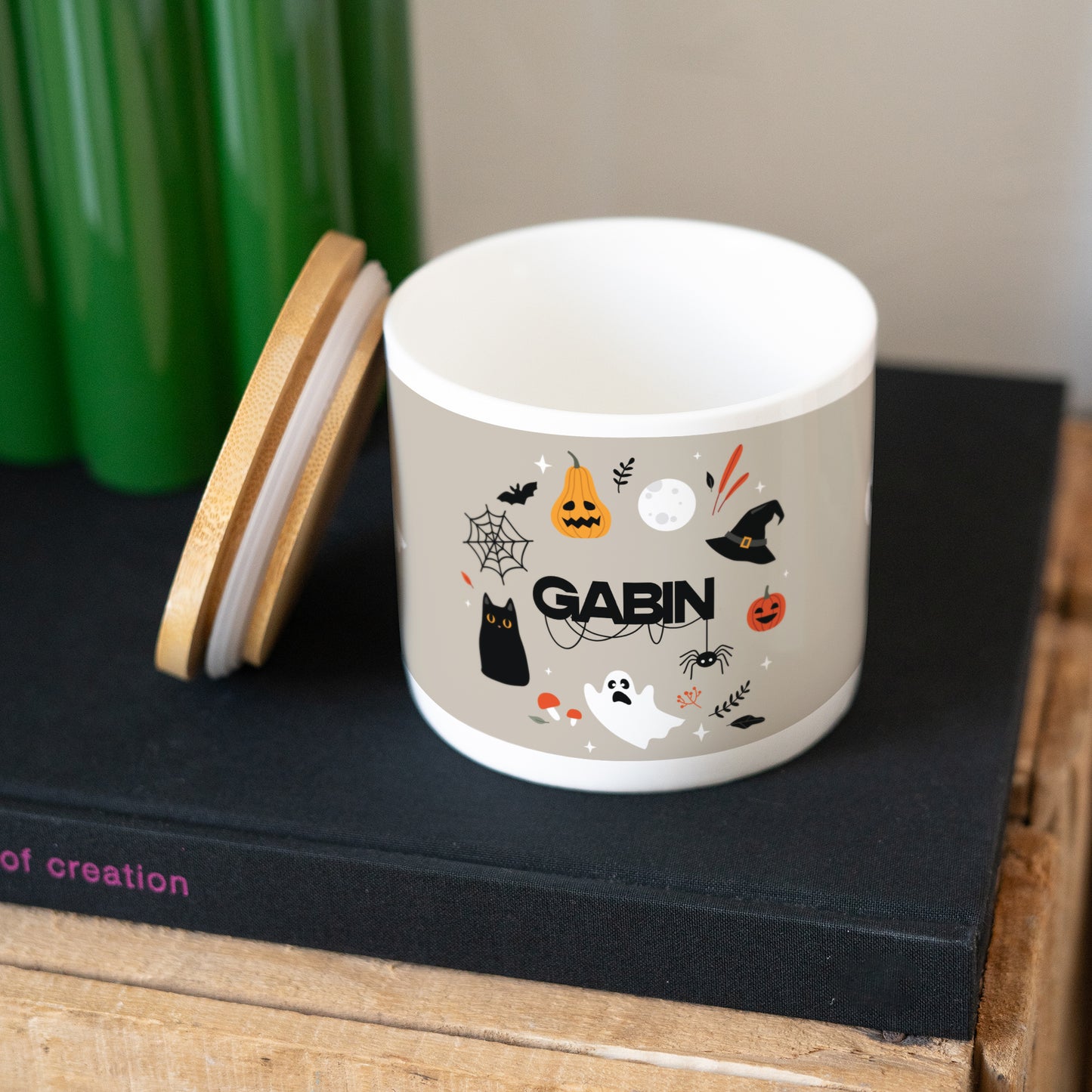 Pot en céramique Objets 48 cl Happy Halloween photo N° 3