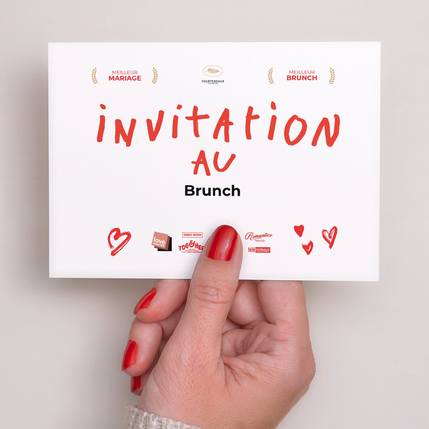 Invitations Mariage Paysage Nos parents se marient photo N° 3
