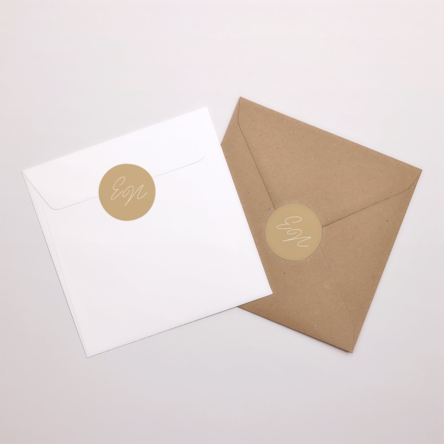 Sticker Mariage Rond Feuillage doré II photo N° 3