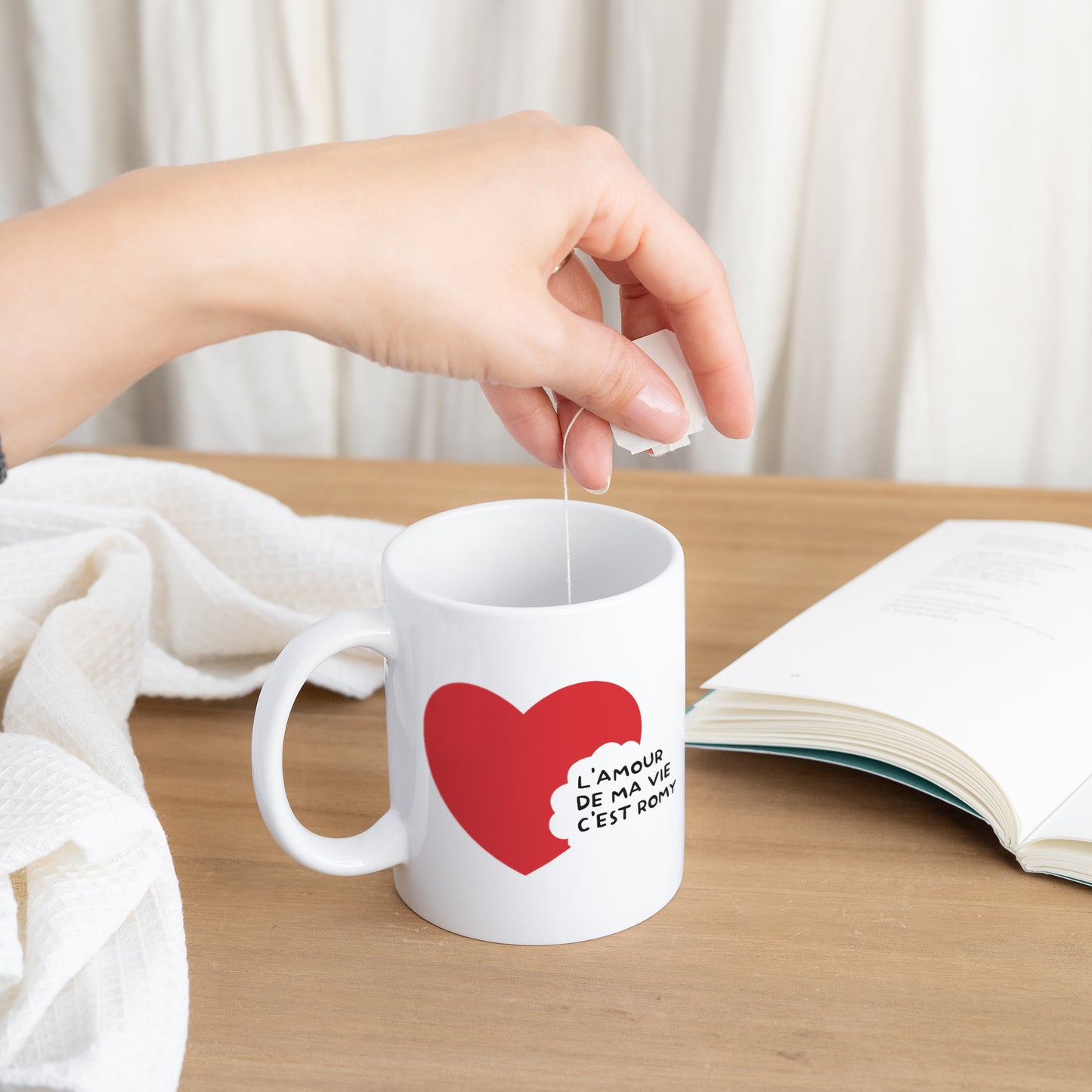 Mug Objets Blanc à croquer II photo N° 3