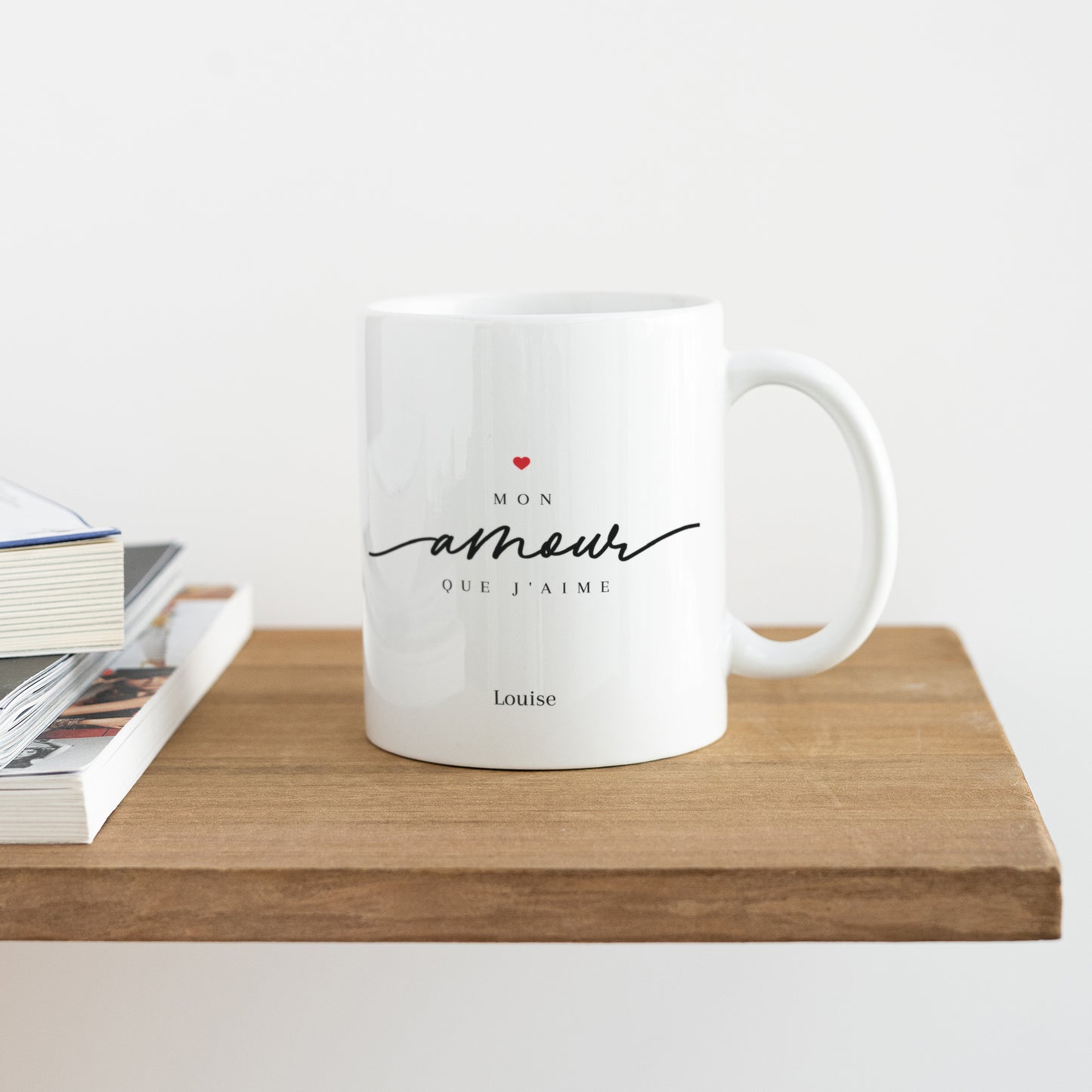 Mug Objets Blanc amour photo N° 4